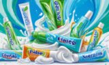 Dental toothpaste collage tubes tooth paste mouth clean